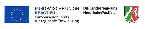 Gefördert durch die Europäische Union (REACT-EU) und das Land Nordrhein-Westfalen